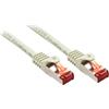 Lindy Cavo di rete Lindy Basic Cat.6 S/FTP grigio chiaro 1m [47342]