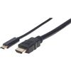 Manhattan Cavo adattatore Manhattan USB-C a HDMI 1m Nero