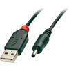 Lindy Cavo Usb Lindy A St DC Hohlstecker 3,5/1,35mm St 1,5m [70266]