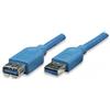 Techly Prolunga usb Techly 3.0 A maschio/A femmina 2m Blu