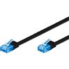 Techly Cavo di rete Techly piatto in Rame Cat.6A UTP 2m Nero