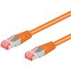Goobay Cavo di rete Goobay in rame Cat. 6 Arancione SFTP LSZH 0,25m