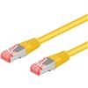Goobay Cavo di rete Goobay in rame Cat. 6 Giallo SFTP LSZH 0,25m