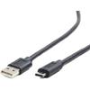 Gembird Cavo usb Gembird 2.0 AM su Type-C (AM/CM) 1m [CCP-USB2-AMCM-1M]