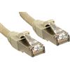Lindy Cavo di rete Lindy S/FTP Cat.6 Kabel, grigio, 5,0m LSOH, inkl. Testprotokoll [45585]