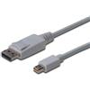 Digitus Cavo DisplayPort Digitus miniDP -> DPort St/St 3.0m 1.2 [AK-340102-030-W]