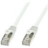 Techly Cavo di rete Techly in rame Cat.6 Bianco SFTP LSZH 0,5m
