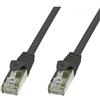 Techly Cavo di rete Techly in rame Cat.6 Nero SFTP LSZH 5m