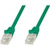 Techly Cavo di Rete Techly in Rame Cat.6 Verde UTP 1m