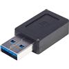 Manhattan Adattatore usb Manhattan 3.1 Tipo-C Gen2 femmina a USB tipo A maschio