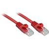 Lindy Cavo di rete Lindy Basic Cat6 U/UTP rosso 2.00m [48183]
