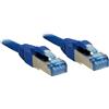 Lindy Cavo di rete Lindy Cat6A S/FTP PIMF LSOH, blu, 2.00m [47149]