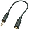 Lindy Adattatre audio Lindy 3,5M/2,5F 20cm 3,5mm M/2,5mm F [35699]