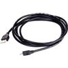 Gembird Cavo usb Gembird usb A a micro usb B M/M 0.3m nero [CCP-MUSB2-AMBM-0.3M]