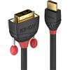 Lindy Cavo Lindy Hdmi a Dvi-D Single Link Black Line M/M 3.00m [36273]
