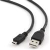 Gembird Cavo usb Gembird usb 2.0 A / Micro-usb B M/M 1.8m nero [CCP-MUSB2-AMBM-6]