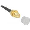 Delock Tappo antipolvere Delock per SMA maschio 10 Pz. trasparente [60163]