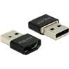 Delock Adattatore per cellulare Delock HDMI femmina/Usb 2.0 tipo-A maschio Nero