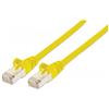 Intellinet Cavo di rete Patch Intellinet Cat.7 Plug RJ45 6A S/FTP LSZH 0.25m giallo