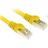 Sharkoon Cavo di rete Sharkoon RJ45 CAT.6 SFTP 0,25m giallo [4044951014750]