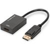 Digitus Adattatore Assmann DisplayPort -> Hdmi M/F 0,2m aktiv nero [AK-340415-002-S]