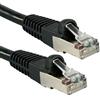 Lindy Cavo di rete Patch Lindy Cat6A S/FTP PIMF LSOH 0.50m nero [47176]