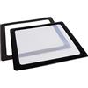 DEMCiflex Filtro antipolvere DEMCiflex 200x200mm nero/bianco