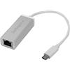 Adattatore Startech Usb-C a Gigabit Ethernet M/F argento [US1GC30A]