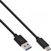 Inline Cavo InLine Cavo USB 3.1, Type-C a Type A M/M, 1,5m nero [35714]