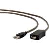 Gembird Cavo Gembird USB-A a USB-A M/F 5m nero [UAE-01-5M]