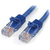 StarTech.com Cavo di rete CAT 5e - Cavo Patch Ethernet RJ45 UTP Blu da 1m antigroviglio