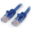 StarTech.com Cavo di rete CAT 5e - Cavo Patch Ethernet RJ45 UTP Blu da 3m antigroviglio