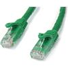 StarTech.com Cavo di rete CAT 6 - Cavo Patch Ethernet RJ45 UTP verde da 50 cm antigroviglio