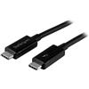 StarTech.com Cavo Thunderbolt 3 USB-C (20Gbps) da 1 m - Compatibile con Thunderbolt, USB e DisplayPort - M/M