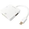 Logilink Adattatore Logilink MiniDisplayPort a DisplayPort/Dvi/Hdmi bianco [CV0045A]