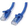 StarTech.com Cavo patch antigroviglio UTP RJ45 Cat6 Gigabit blu 10m - Cavo patch 10 m