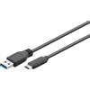 Goobay Cavo Goobay USB 3.0 Type-A a Type-C M/M reversibile 3,00m nero [73141]
