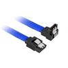 Sharkoon Cavo Sata Sharkoon Sata III angolato 90 gradi sleeve 30cm Blu [4044951016488]