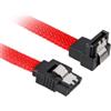 Sharkoon Cavo Sata Sharkoon Sata III angolato 90gradi 60cm Rosso [4044951016556]
