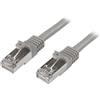 StarTech.com Cat6 Ethernet Gigabit - Cavo Patch RJ45 SFTP da 2 m - Grigio cavo di rete