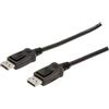 Digitus DisplayPort Cavo di collegamento [1x Spina DisplayPort - 1x Spina DisplayPort] 5 m Nero [AK-340103-050-S]