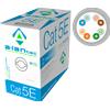 A-LAN Cavo di rete in matassa Alantec UTP cat.5e PVC 305m Grigio [KIU5PVC305]
