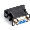 Lanberg Adattatore cavo video Lanberg AD-0012-BK DVI-I VGA (D-Sub) Nero [AD-0012-BK]