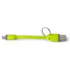 Celly Cavo Celly 0.12m USB-A a USB-C M/M 0.12m verde [USBTYPECKEYGN]