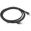 Lanberg Cavo di rete Patch Lanberg RJ45 UTP 2m Nero [PCU6-10CC-0200-BK]