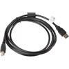 Lanberg Cavo Lanberg USB2.0 M/USB B 2.0 M 3m nero [CA-USBA-11CC-0030-BK]