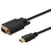 SAVIO Cavo Savio CL-103 HDMI M - VGA M 1.8m nero [CL-103]
