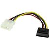 StarTech.com Cavo Adattatore di alimentazione Molex a SATA 4 - Connettore interno alimentazione Molex SATA a 4 pin da 15 cm