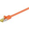 Goobay Cavo di rete Goobay RJ45 CAT7 1m S/FTP Arancione