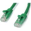 StarTech.com Cavo di rete CAT 6 - Cavo Patch Ethernet RJ45 UTP verde da 1m antigroviglio